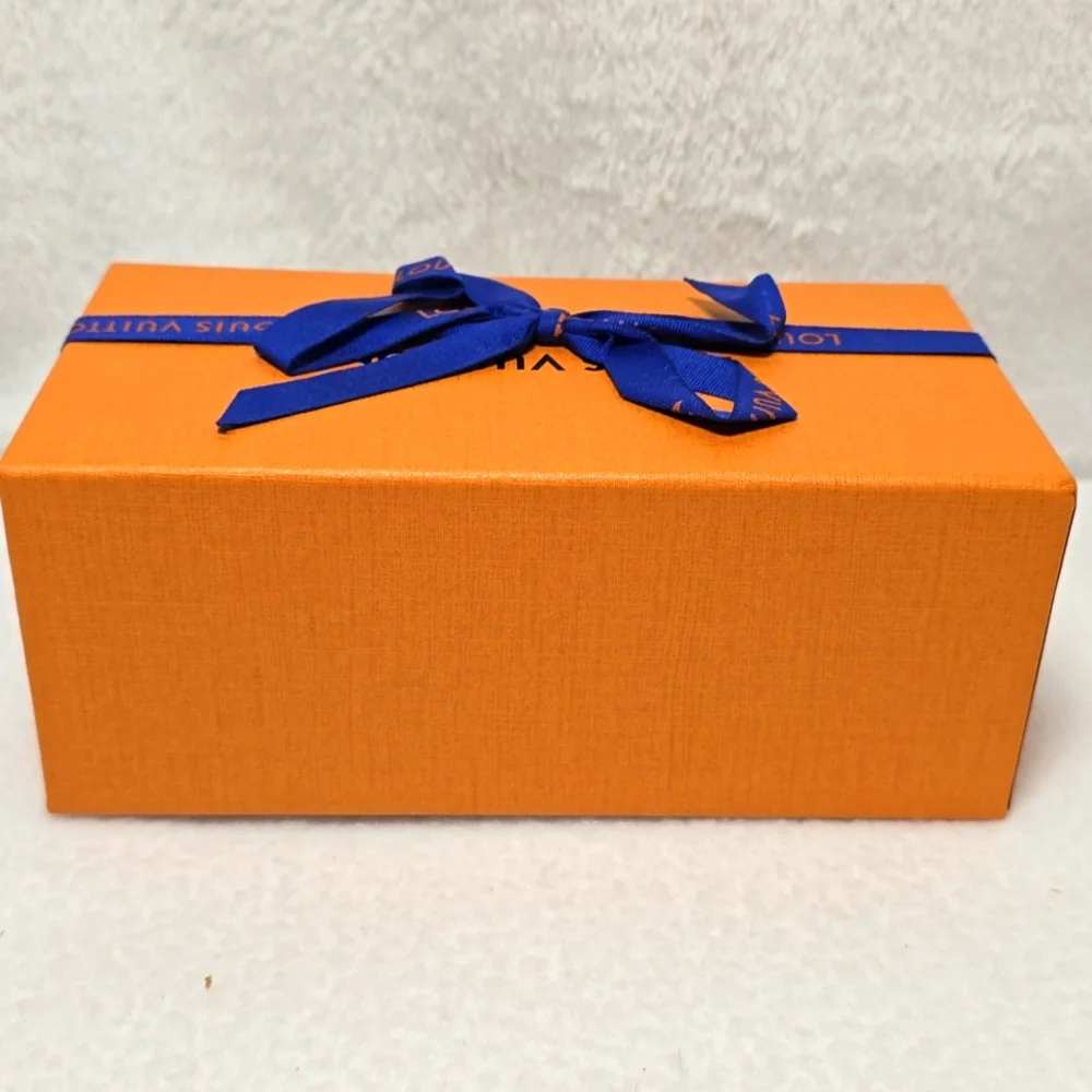 Louis Vuitton Orange and Blue Sunglasses Gift Box